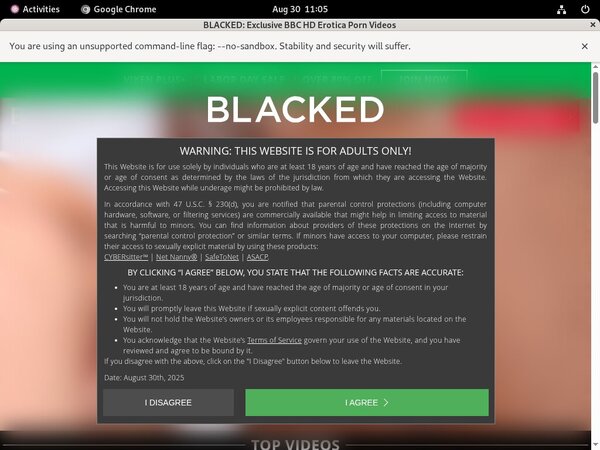Trial Com Blacked