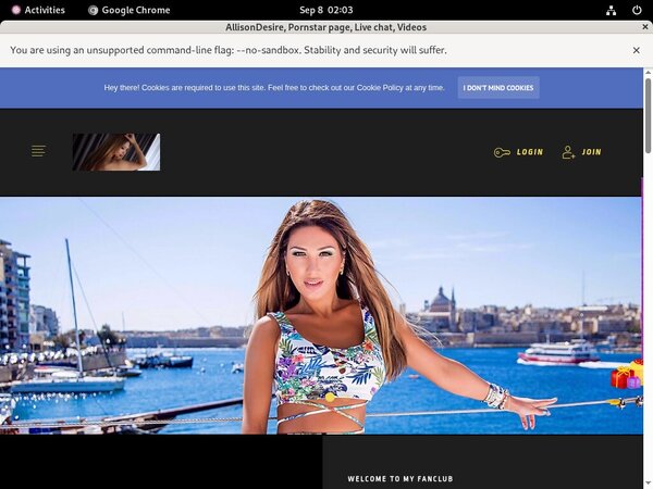 Trial Membership For AllisonDesire