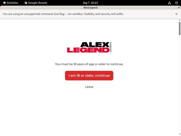 Try Alexlegend Free