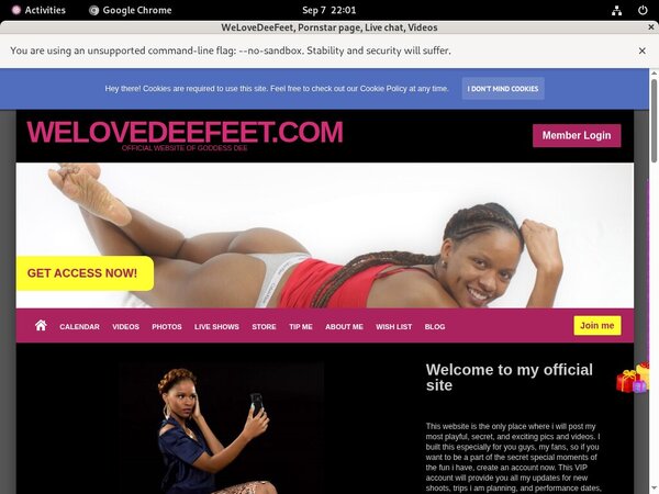 WeLoveDeeFeet Discount Free