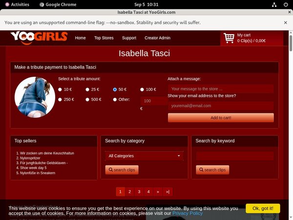 Yoogirls.com Trial Memberships
