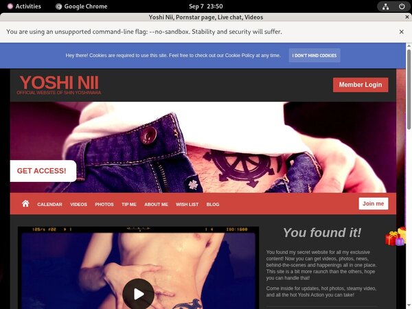 YoshiNii With AOL Account