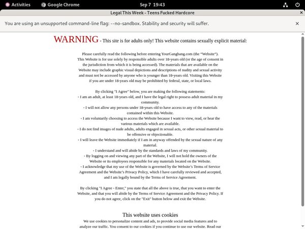 Your Gangbang Password Site