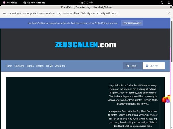 Zeus Callen Tv