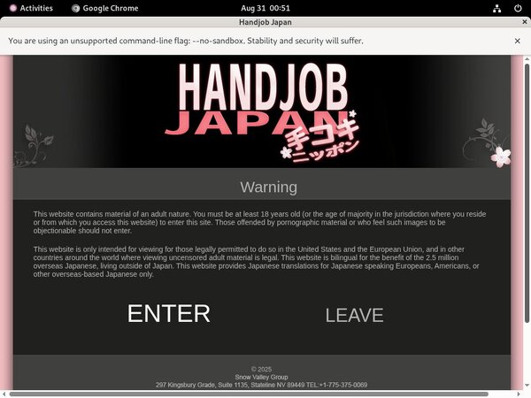 Handjob Japan Credit Card Handjob Japan Credit Card