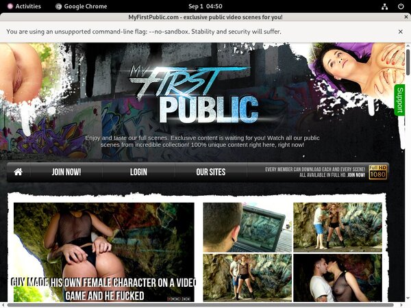 My First Public Join Again