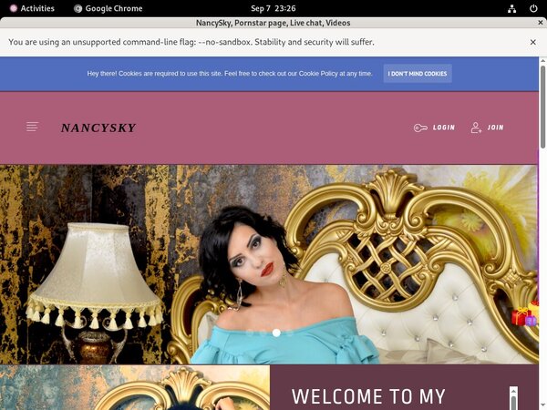 Nancysky.modelcentro.com Trial Membership Free