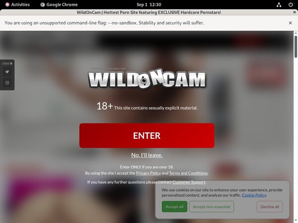 Wild On Cam Bank