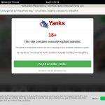 Yanks.com Site Passwords